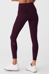 7/8 High-Waist Airlift Legging - Dark Purple